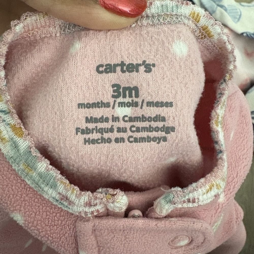 Carters Disney Wonder Nation Baby Clothing Lot 3-6 Months Bodysuits 6 Pieces - Picture 6 of 9